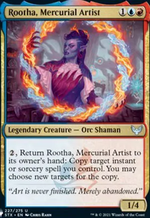 Rootha, artiste mercurielle