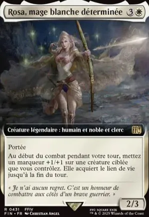 Rosa, mage blanche déterminée