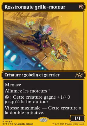 Rosstronaute grille-moteur
