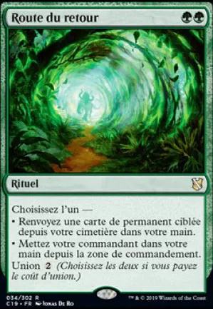 Route du retour