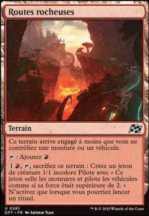 Routes rocheuses