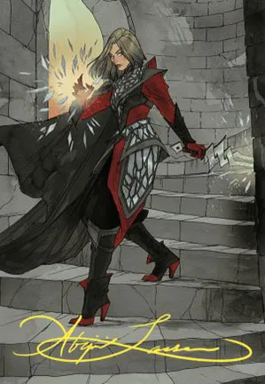 Rowan, scion de la guerre – Illustration