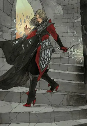 Rowan, scion de la guerre – Illustration