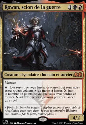 Rowan, scion de la guerre