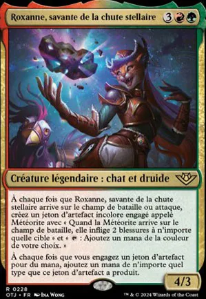 Roxanne, savante de la chute stellaire