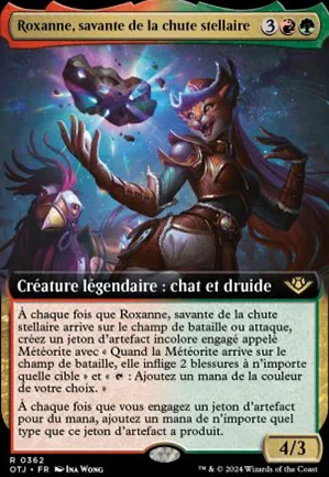 Roxanne, savante de la chute stellaire