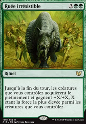 Ruée irrésistible