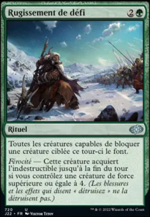 Rugissement de défi