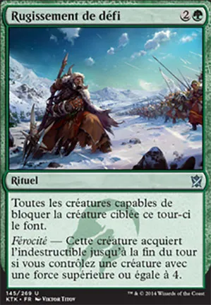 Rugissement de défi