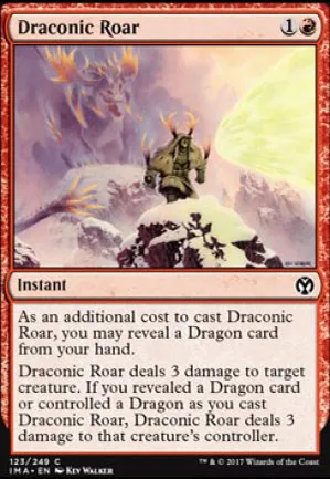 Rugissement draconique