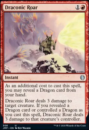 Rugissement draconique