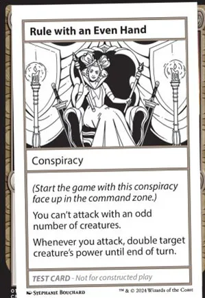 Rule with an Even Hand