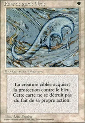 Rune de garde bleue
