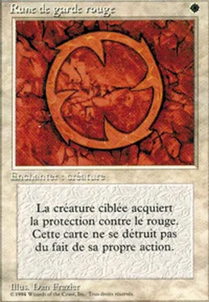 Rune de garde rouge