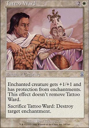 Rune de garde tatouée