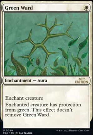 Rune de garde verte