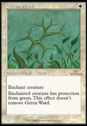 Rune de garde verte