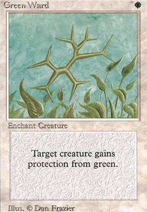 Rune de garde verte