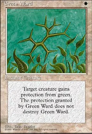 Rune de garde verte