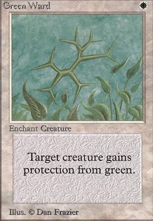Rune de garde verte
