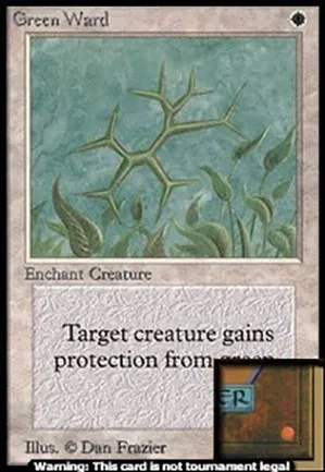 Rune de garde verte