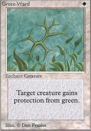 Rune de garde verte