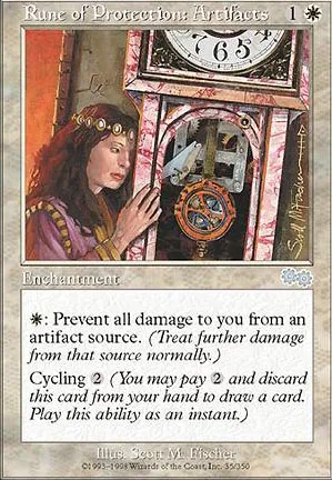 Rune de protection : Artefacts