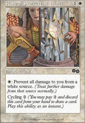 Rune de protection : Blanc