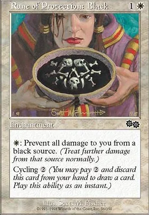 Rune de protection : Noir