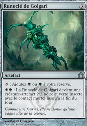 Runeclé de Golgari