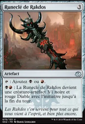 Runeclé de Rakdos