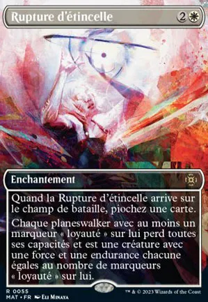 Rupture d'étincelle