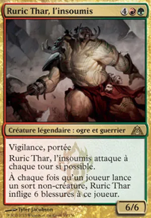 Ruric Thar, l'insoumis