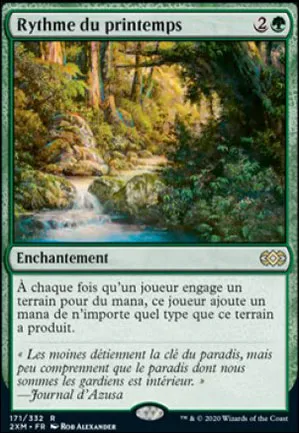 Rythme du printemps