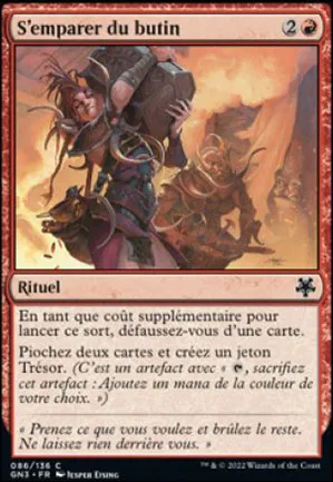 S'emparer du butin