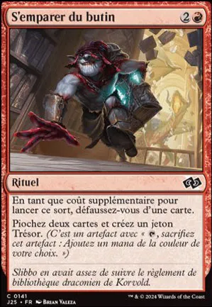S'emparer du butin