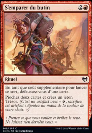 S'emparer du butin