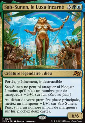 Sab-Sunen, le Luxa incarné