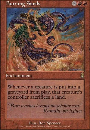 Sables brûlants