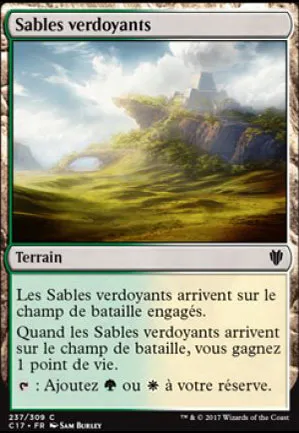 Sables verdoyants