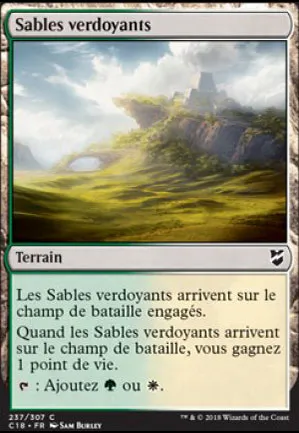 Sables verdoyants