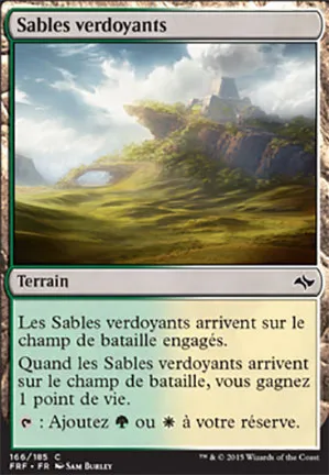 Sables verdoyants