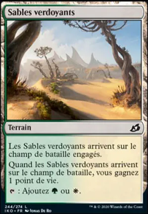Sables verdoyants