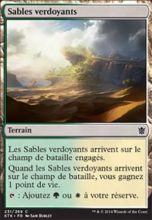 Sables verdoyants