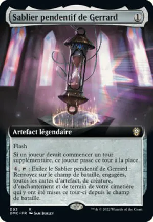 Sablier pendentif de Gerrard