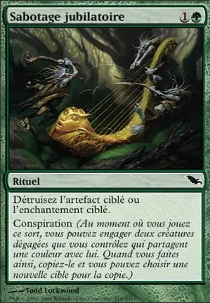 Sabotage jubilatoire