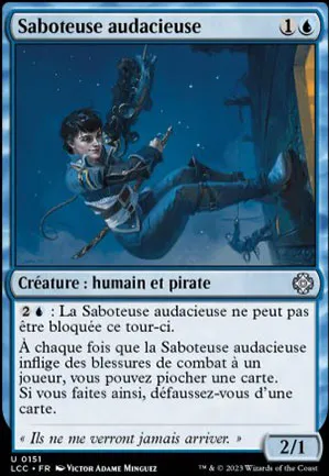 Saboteuse audacieuse
