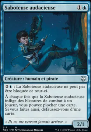 Saboteuse audacieuse