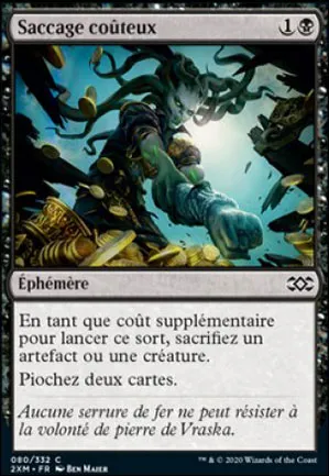 Saccage coûteux
