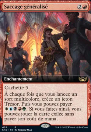 Saccage généralisé